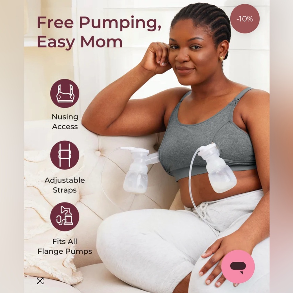 Momcozy Nursing & Pumping Bra
